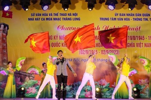 Chương trình nghệ thuật chào mừng kỷ niệm 78 năm Cách mạng tháng Tám và Quốc khánh 2/9