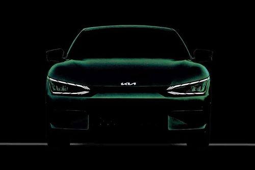 Kia hé lộ phiên bản xe điện mới màu xanh lá cây tương tự EV6 GT