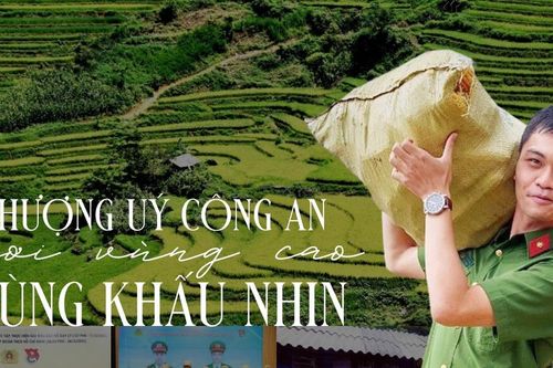 Thượng úy công an nơi vùng cao Lùng Khấu Nhin