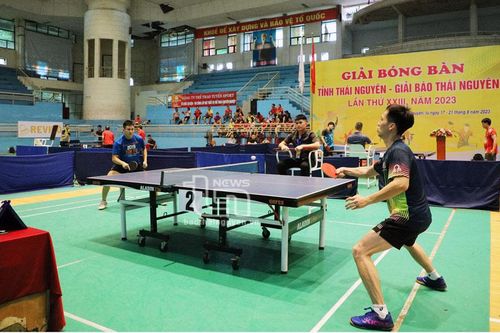 Giải Bóng bàn tỉnh - Giải Báo Thái Nguyên: Đại học Thái Nguyên vô địch nội dung đồng đội nam