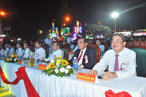 Phó Chủ tịch Quốc hội Nguyễn Đức Hải dự Lễ kỷ niệm thành lập huyện Núi Thành, tỉnh Quảng Nam