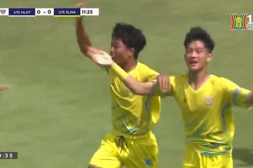 Sông Lam Nghệ An và PVF vào bán kết U15 Quốc gia 2023