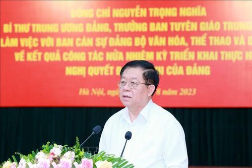 Xây dựng đội ngũ cán bộ làm công tác văn hóa đáp ứng yêu cầu trong giai đoạn mới