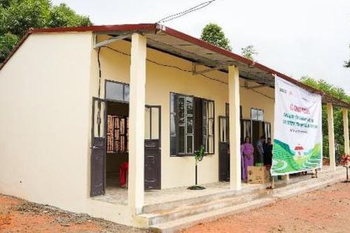 Niềm vui từ điểm trường mới nơi rẻo cao Tây Bắc