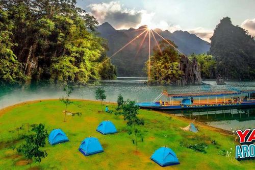 2/9 về Na Hang ngắm vịnh Hạ Long trên cạn, trải nghiệm du lịch sinh thái trên hồ thủy điện