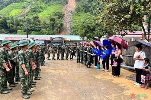 Sư đoàn 316 hoàn thành xuất sắc nhiệm vụ tại vùng lũ Mù Cang Chải, Yên Bái