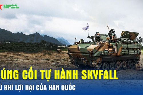 Súng cối tự hành Skyfall – Vũ khí lợi hại của Hàn Quốc