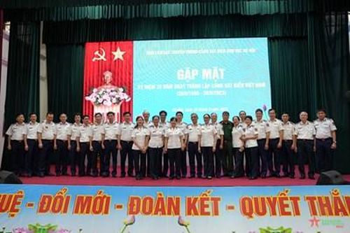 Ban Liên lạc truyền thống Cảnh sát biển kỷ niệm 25 năm Ngày thành lập lực lượng