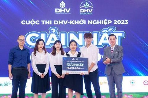 Tìm ra Quán quân cuộc thi 'DHV - Khởi nghiệp 2023'