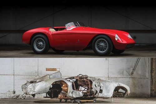 Ferrari Mondial Spider nát như 'đống sắt vụn' có giá tới 43 tỷ đồng
