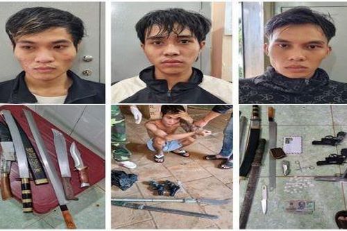 Khởi tố 3 đối tượng mua bán ma túy và thủ 3 khẩu súng bên người
