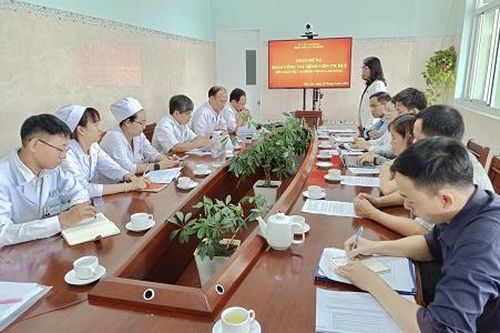 Hỗ trợ triển khai kiểm soát nhiễm khuẩn tại các bệnh viện tỉnh Lâm Đồng