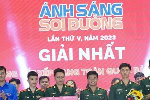 Ban Thanh niên Quân đội về Nhất Hội thi Ánh sáng soi đường năm 2023