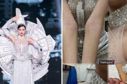 Showbiz 20/8: Trầy xước, bầm tím người vì trình diễn trang phục dân tộc ở Hoa hậu Hòa bình Việt Nam