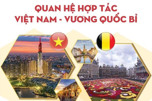 Tăng cường quan hệ hợp tác Việt Nam và Vương quốc Bỉ