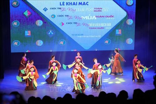Khai mạc cuộc thi tài năng nghệ thuật múa, múa rối và kịch nói toàn quốc