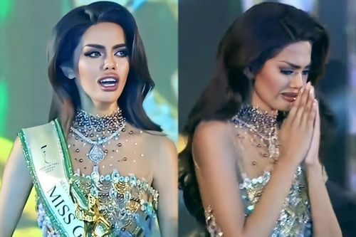 Đối thủ Kim Duyên khóc nức nở khi thua cuộc ở Miss Grand Cambodia 2023