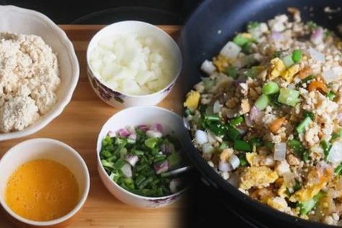 Không dùng cơm vẫn làm được món 'cơm chiên' mới lạ cho bữa sáng