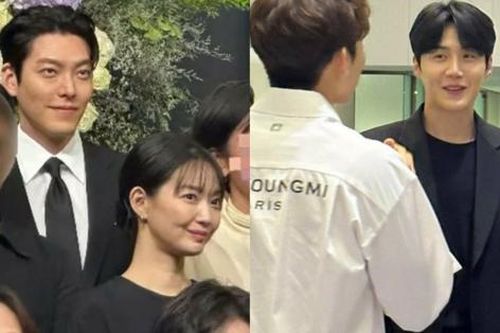 Shin Min Ah cùng Kim Woo Bin dự hôn lễ quản lý, bất ngờ hội ngộ Kim Seon Ho sau 2 năm