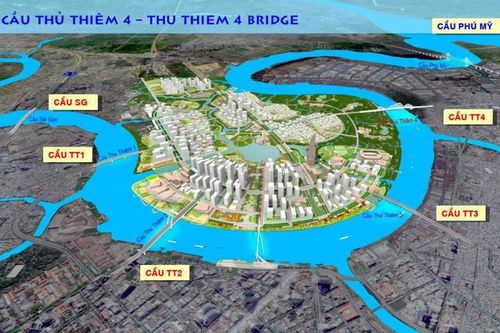 Thiết kế cầu Thủ Thiêm 3 và 4 cần gắn chặt hơn với quy hoạch sông Sài Gòn