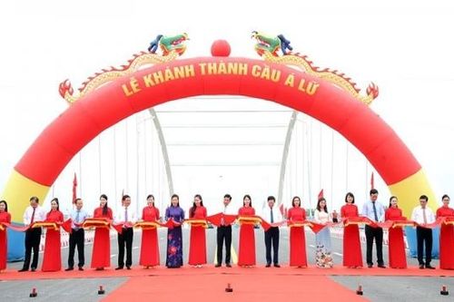 Bắc Giang: Khánh thành cầu Á Lữ sau hơn 1 năm thi công