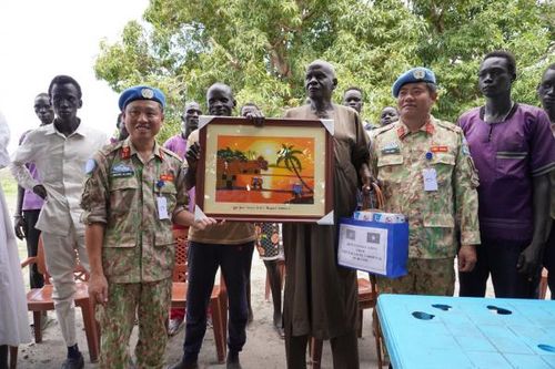 Những hoạt động có ý nghĩa của Bệnh viện dã chiến tại Nam Sudan