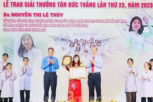 Giải thưởng Tôn Đức Thắng vinh danh 11 kỹ sư, công nhân tiêu biểu