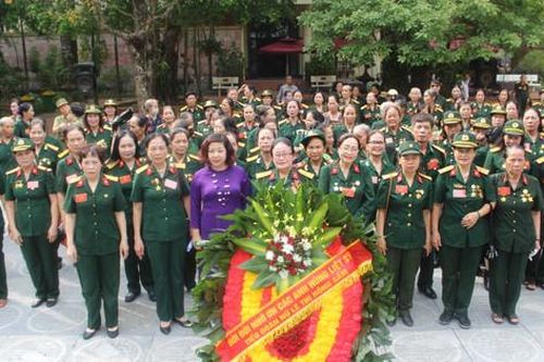 Tiểu đoàn nữ Lê Thị Hồng Gấm gặp mặt kỷ niệm 50 năm Ngày nhập ngũ