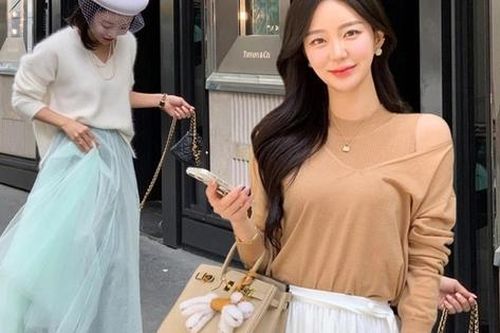 Kiểu chân váy đang được phụ nữ Hàn Quốc diện nhiều nhất mùa Thu này