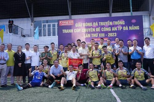 Giải bóng đá truyền thống tranh Cúp Chuyên đề Công an TP Đà Nẵng: Mùa giải thành công ngoài mong đợi