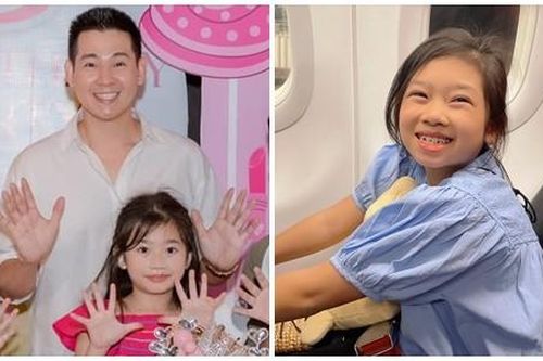 Con gái Mai Phương đón sinh nhật bên bố