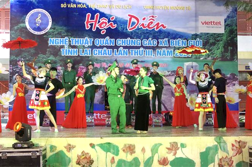 Từng bước nâng cao đời sống văn hóa, tinh thần cho cán bộ, chiến sĩ và đồng bào các dân tộc vùng biên giới, biển, đảo