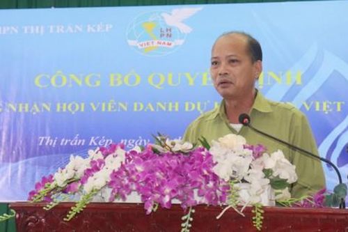 'Là hội viên danh dự sẽ giúp chúng tôi gắn bó và chia sẻ những hoạt động của Hội'