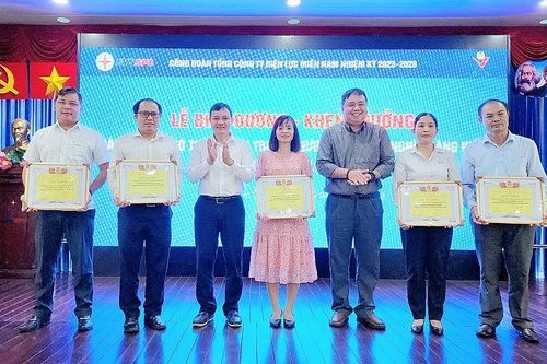Công đoàn ngành điện miền Nam khen thưởng phong trào '10 nghìn sáng kiến'