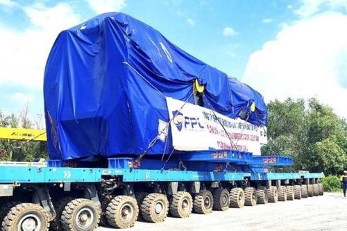 Bàn giao kiện hàng lớn nhất trong tổ hợp thiết bị Nhà máy Nhiệt điện Nhơn Trạch 3 và 4