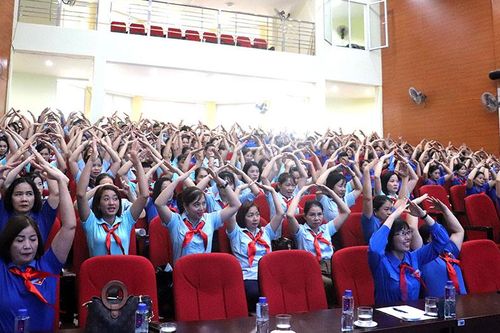 300 học viên tập huấn nghiệp vụ công tác Đội và kỹ năng xã hội