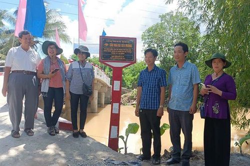 Khánh thành cầu Ngã ba Xẻo Muồng