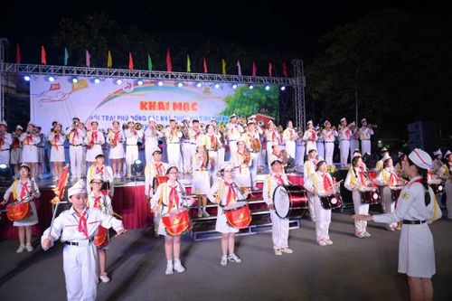 Khai mạc Hội trại Phù Đổng các nhà thiếu nhi tỉnh Khánh Hòa lần thứ XXII
