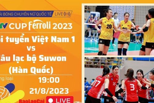 Việt Nam 1 gặp Câu lạc bộ Suwon (Hàn Quốc)