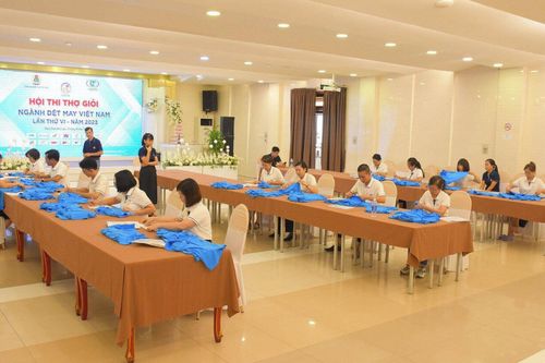 Lộ diện những danh hiệu đầu tiên Hội thi Thợ giỏi ngành Dệt may Việt Nam lần thứ VI