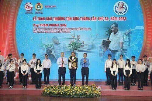 2 kỹ sư của EVN được trao tặng Giải thưởng Tôn Đức Thắng năm 2023