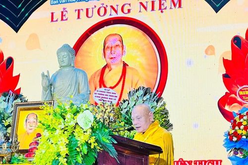 Ninh Bình: Lễ tưởng niệm Đức Đệ nhất Pháp chủ GHPGVN tại tổ đình Kim Liên