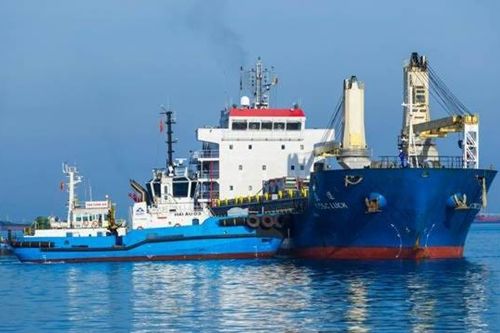 Cảng tổng hợp container Hòa Phát Dung Quất đưa bến đầu tiên vào khai thác