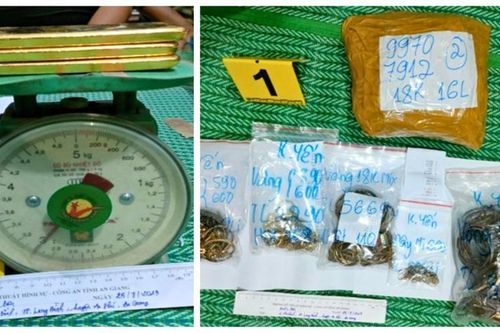 An Giang: Khởi tố nhiều đối tượng trong vụ vận chuyển vàng trái phép