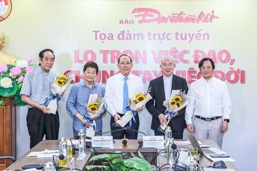 BẢN TIN MẶT TRẬN: Báo Đại Đoàn Kết tổ chức buổi Tọa đàm 'Lo trọn việc đạo, chung tay việc đời'