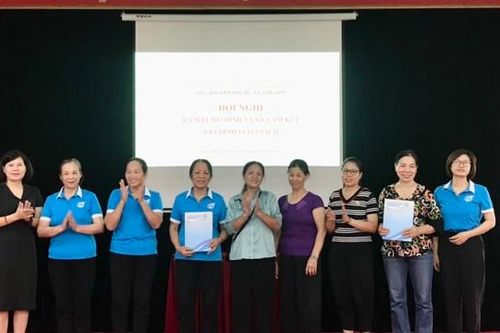 Hội phụ nữ huyện Thanh Trì ra mắt mô hình '5 có, 3 sạch'