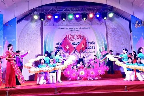Hội thi Tiếng hát Người cao tuổi tỉnh Tiền Giang