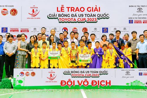 U9 Hà Nội lên ngôi vô địch giải bóng đá U9 toàn quốc