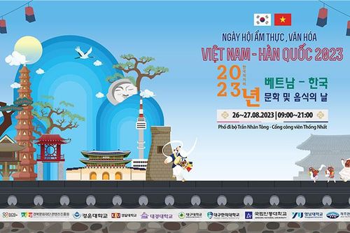 Ngày hội Ẩm thực, Văn hóa Việt Nam-Hàn Quốc tại phố đi bộ Trần Nhân Tông