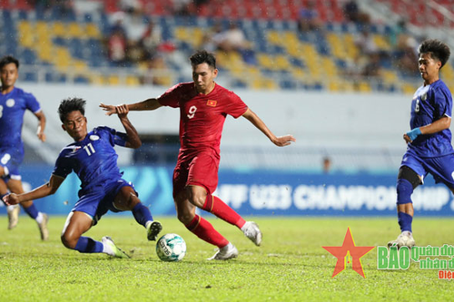 Thắng tối thiểu Philippines, U23 Việt Nam vào bán kết U23 Đông Nam Á